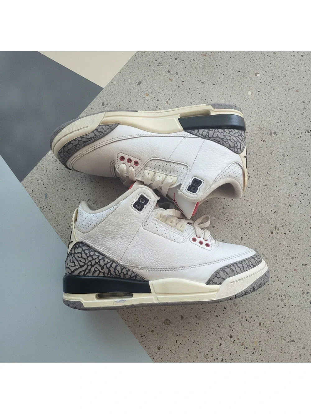 Jordan 3 Retro White Cement Reimagined  - 5Y Juniors